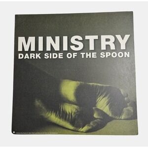 Ministry Dark Side of the Spoon 1999 Promo Flat Poster 12x12 2-Sided Warner Bros